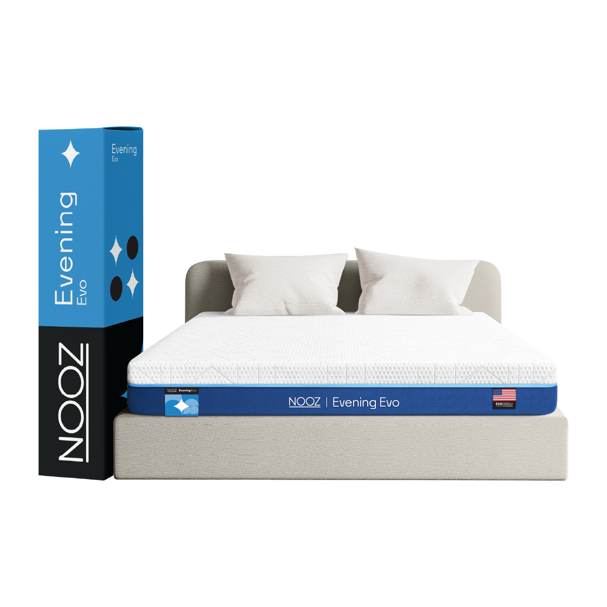 ที่นอนเมมโมรี่โฟม 6 ฟุต NOOZ EVENING EVO หนา 7 นิ้ว_0